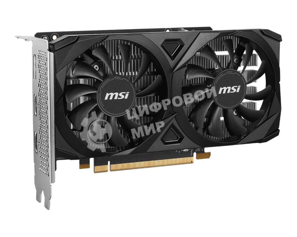 Видеокарта MSI RTX 3050 VENTUS 2X E 6G OC NVIDIA RTX 3050 6Gb, GDDR6, PCI-E 4.0, HDMIx2 DPx1 HDCP