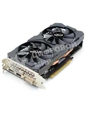 Видеокарта Ninja (Sinotex) Geforce RTX2060 6Gb 192bit GDDR6 DVI HDMI DP PCIE