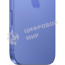 Смартфон Apple iPhone 16, 8/256Gb, ультрамарин
