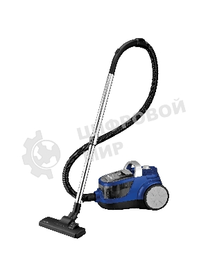 Пылесос BBK BV1509 имперский синий, 300/1600 Вт, уборка сухая, пылесборник контейнер 2 л