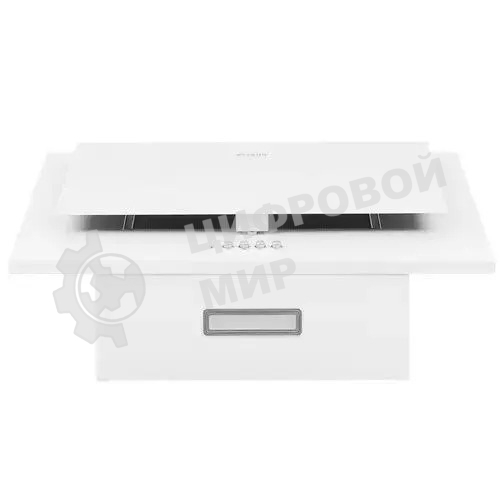 Вытяжка наклонная Elikor Коралл 50П-430-К3Д белый, 49 см, 430 куб. м/ч, 54 дБ