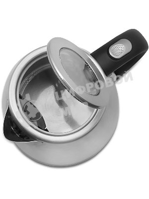 Чайник электрический Vitek VT-7000 1.7 л, 2200 Вт, серебристый (корпус: металл)