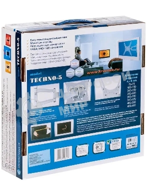 Кронштейн для телевизора Kromax TECHNO-5 белый, 15