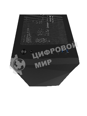 Компьютерный корпус ZALMAN Z1 ICEBERG, MicroATX, черный, WINDOW, 2xCOMBO (3.5