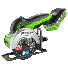 Угловая шлифовальная машина аккумуляторная GreenWorks GD24UCS, 24V, без АКБ и ЗУ (3402007)