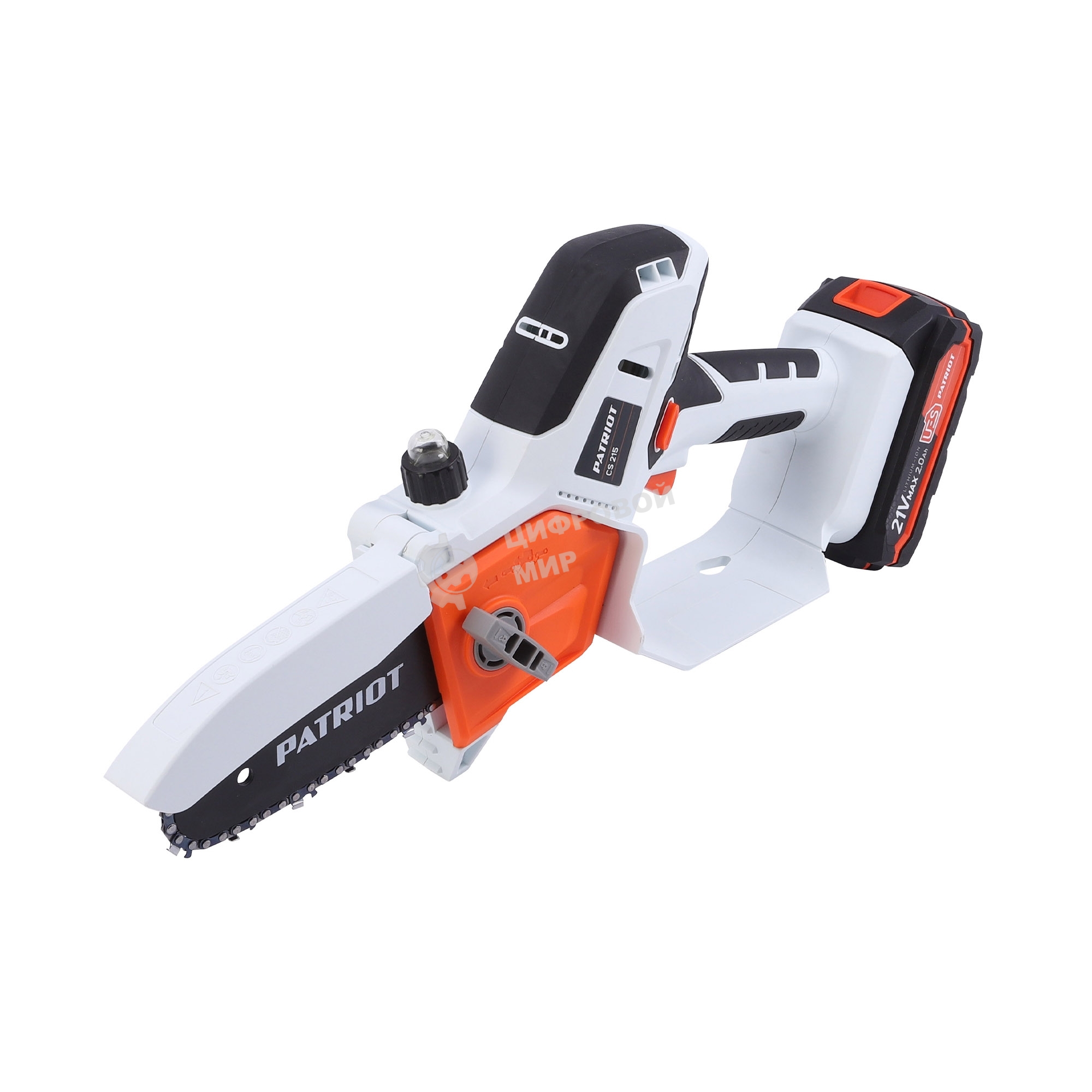 Пила цепная аккумуляторная Patriot CS 215 21В UES мини