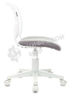 Кресло Бюрократ CH-W296NX белый, сетка, 120 кг