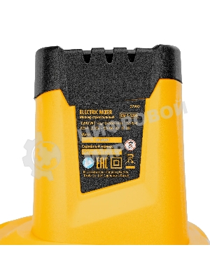 Миксер строительный Denzel EM-1-1200, 1200 Вт, 0-680 об/мин