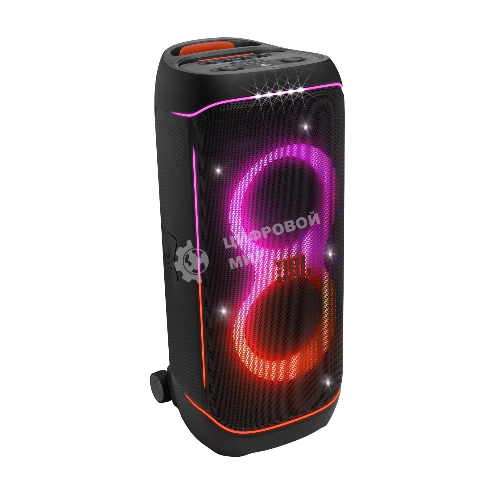 Минисистема Hi-Fi JBL PartyBox 720 черный/оранжевый 800Вт USB BT