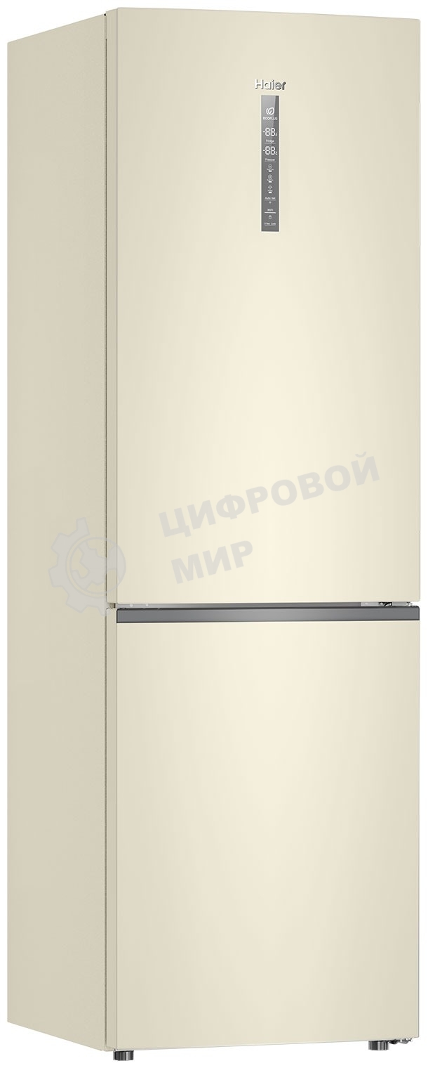 Холодильник Haier C2F636CCFDU1 бежевый двухкамерный 256/108 л морозилка снизу, No Frost