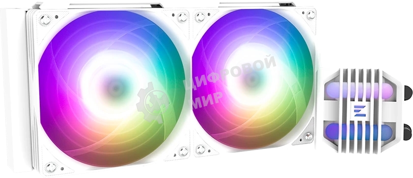 Система охлаждения Zalman CPU Liquid Cooler 240мм, белый