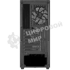 Корпус AeroCool Designer-G-BK-v2, Midi-Tower, чёрный, 4 x 120 мм