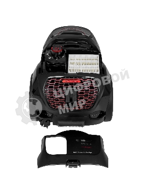 Пылесос Bosch BGS21POW2 черный, 700 Вт, уборка сухая, пылесборник контейнер 2 л