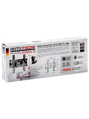 Кронштейн для телевизора Arm Media PLASMA-5 черный 15