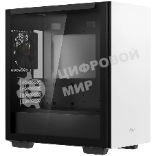 Компьютерный корпус Deepcool MACUBE 110 WH белый без БП ATX 1x120мм 2xUSB3.0 audio bott PSU