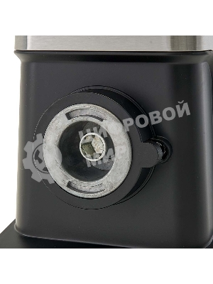 Мясорубка электрическая DELTA LUX DE-605M черный, 4500 Вт, 2.8 кг/мин, реверс, защита от перегрузки, насадки - 5