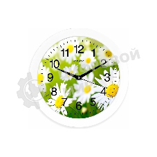 Часы настенные ENERGY EC-98 ромашки
