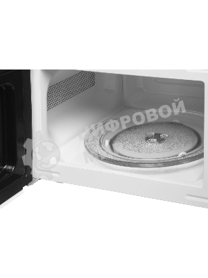 Микроволновая печь WILLZ MOS-2008MW белый, 20 л, 700 Вт, переключатели - поворотный механизм
