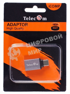 Переходник OTG USB 3.1 Type-C --> USB 3.0 Af Telecom TA431M