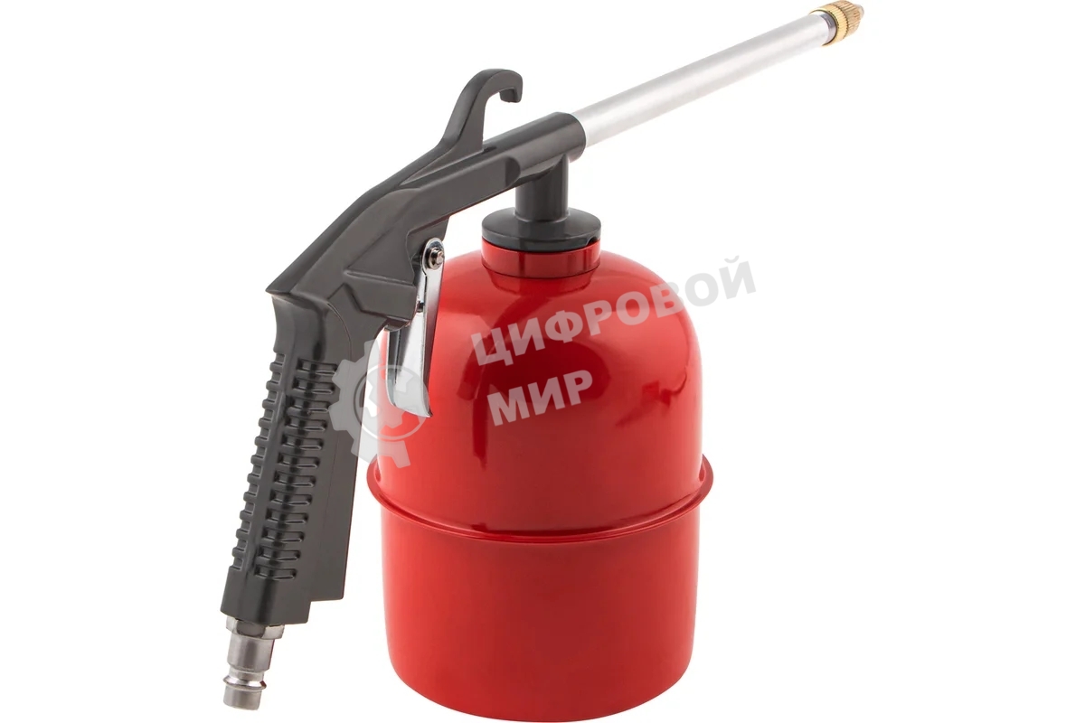 Набор пневмоинструмента Matrix, 5 предметов, быстросъемное соед., краскорасп. с нижним бачком