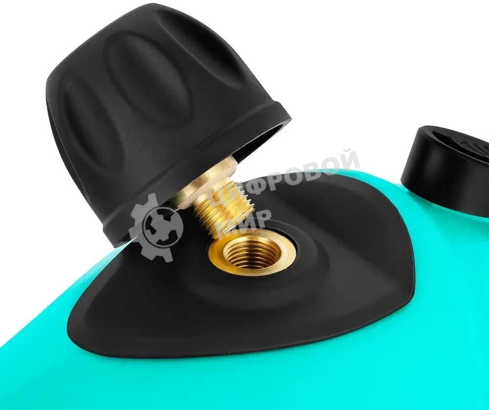 Пароочиститель ручной Kitfort КТ-9138-2 1050Вт черный/зеленый