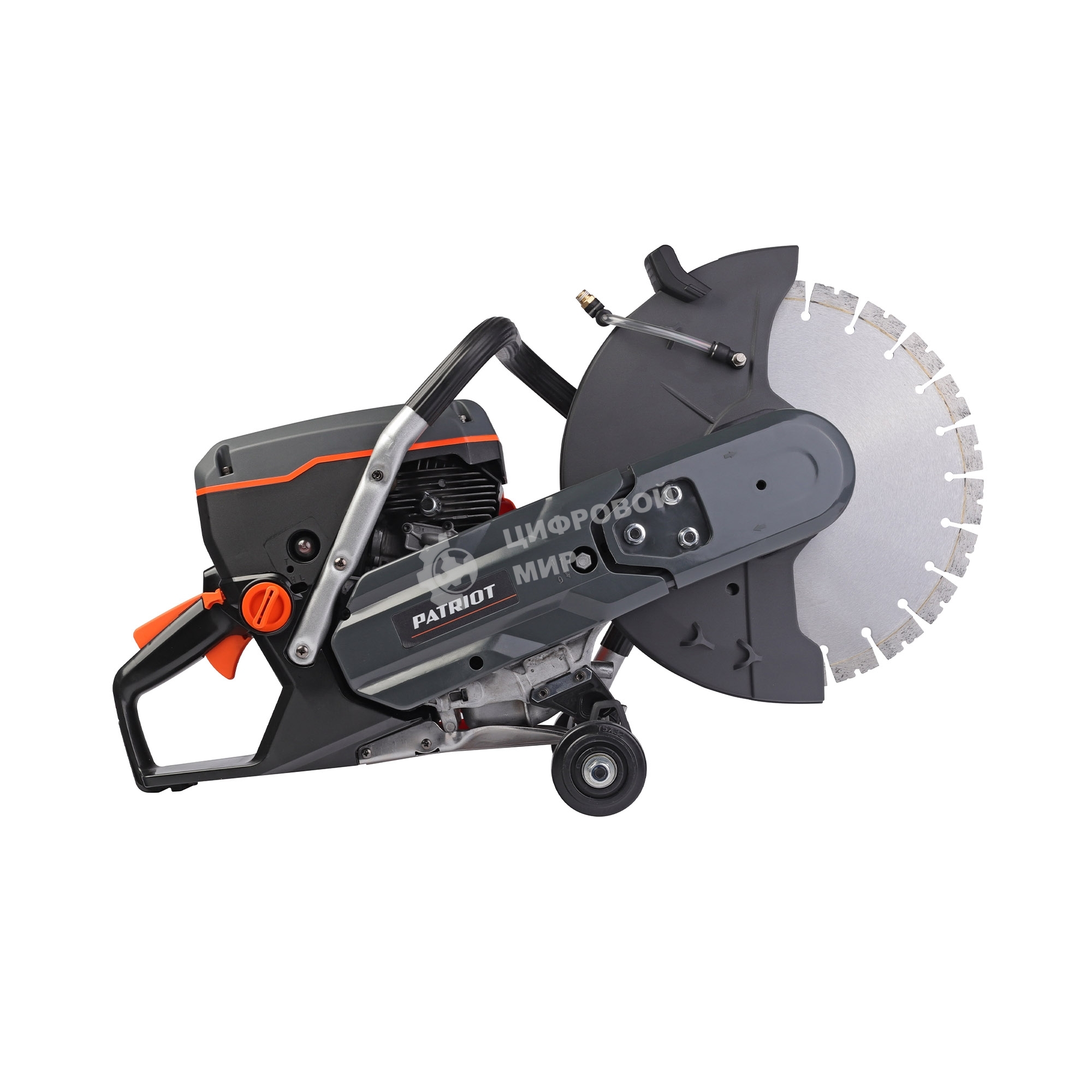 Бензорез PATRIOT DSG 735С, 75сс, 4.8 л.с, 350мм, Кейс