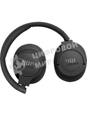 Беспроводные/проводные наушники JBL Tune 770NC черный, полноразмерные, Bluetooth + проводной, адаптивное шумоподавление, до 70 ч