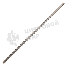 Бур по бетону Denzel двойная спираль, Cobalt W-tip, 14x460 мм, SDS PLUS