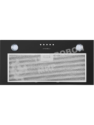 Вытяжка встраиваемая Maunfeld Crosby Singl 60 черный, 60 см, 850 куб. м/ч, 48 дБ