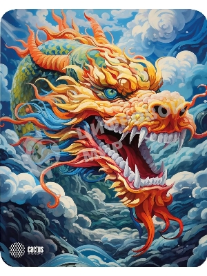 Коврик для мыши Cactus Colorful Dragon CS-MP-D07M 300x250x3мм