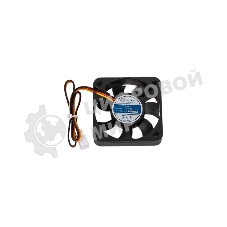 Вентилятор для корпуса 5bites FB5010S-12L3 черный, 50 x 50 мм, 4200 об/мин, 24 дБ, 3 pin