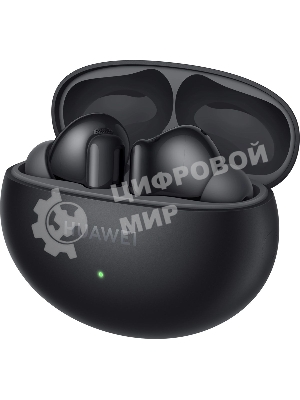 Наушники TWS Huawei FreeBuds 6i (Orca-T100) черный, внутриканальные, Bluetooth, активное шумоподавление, до 8 ч
