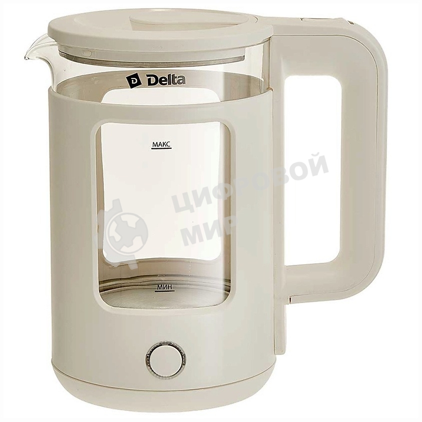 Чайник электрический Delta DL-1112 белый
