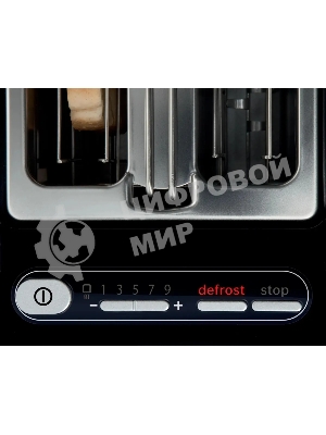 Тостер Bosch TAT8613N 860Вт черный