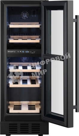 Винный холодильник Weissgauff WWCI-16 DB DualZone