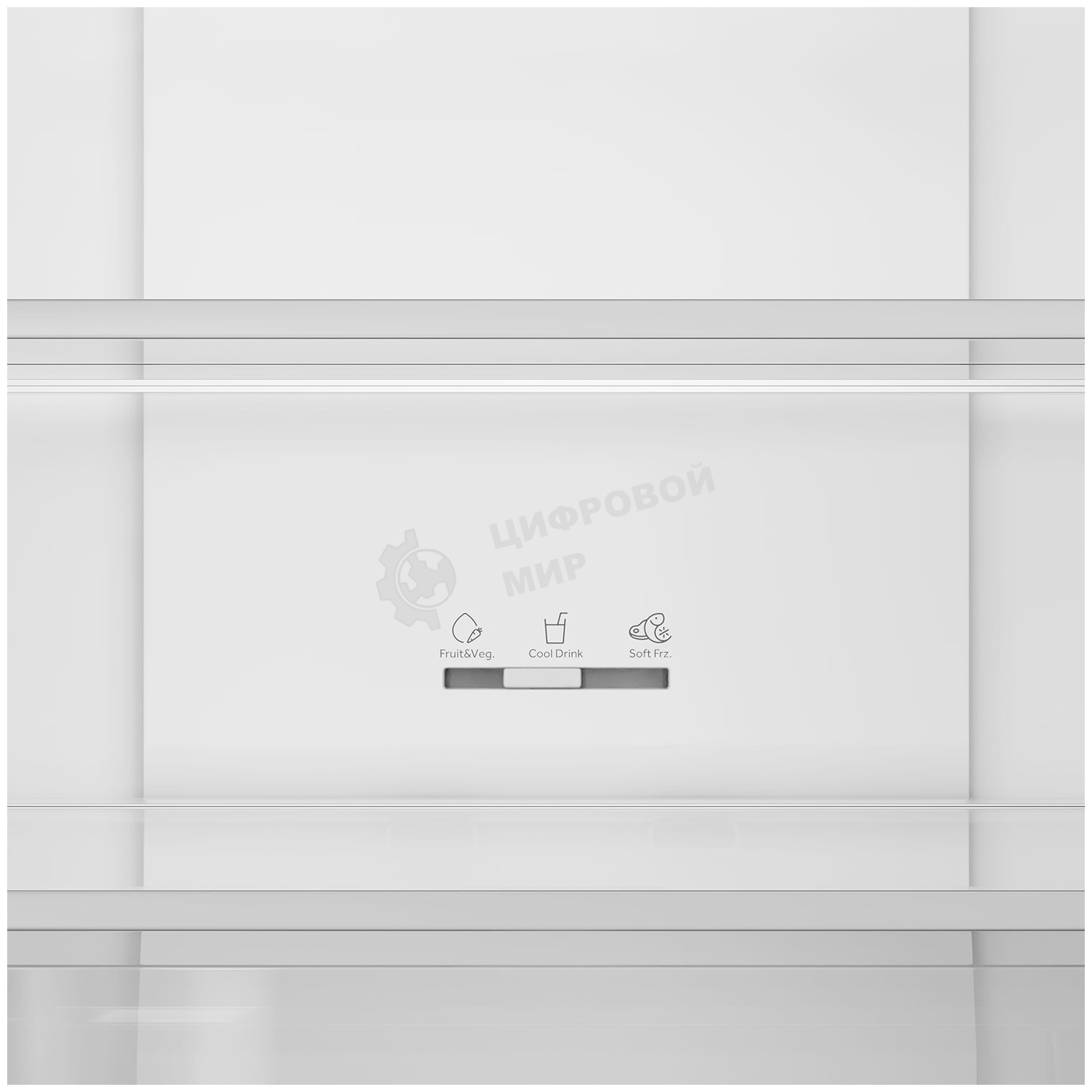 Холодильник Haier C2F636CCFDU1 бежевый двухкамерный 256/108 л морозилка снизу, No Frost