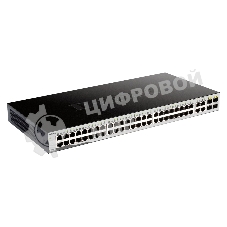 Коммутатор D-Link DGS-1052/A3A, 48×1 Гбит/с + 4×1 Гбит/с Combo, неуправляемый