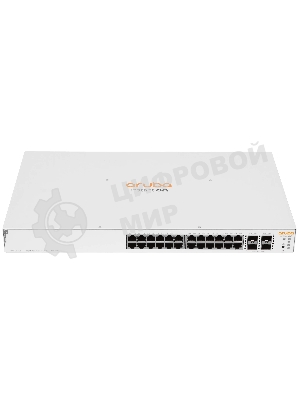 Коммутатор HPE Aruba IOn 1930 24G 4SFP+, 24×1 Гбит/с + 4×10 Гбит/с SFP+, управляемый