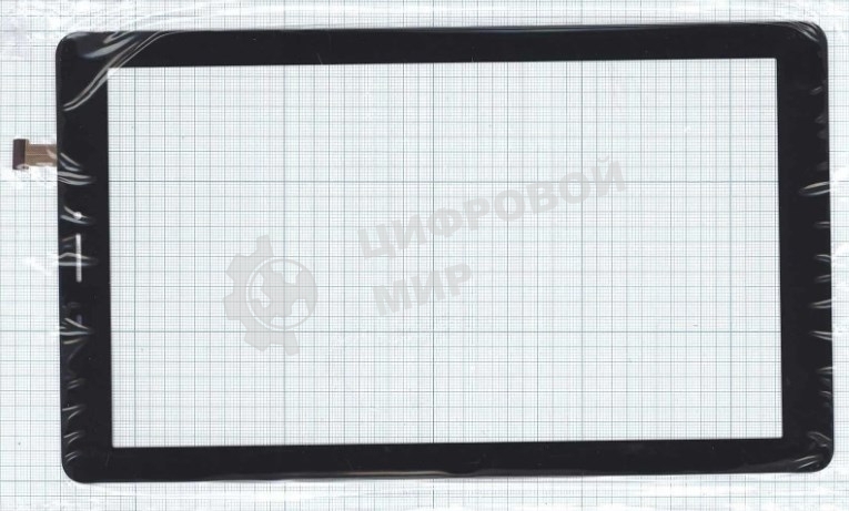 Сенсорное стекло (тачскрин) ZYD101-36V01, черное