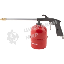 Набор пневмоинструмента Matrix, 5 предметов, быстросъемное соед., краскорасп. с нижним бачком