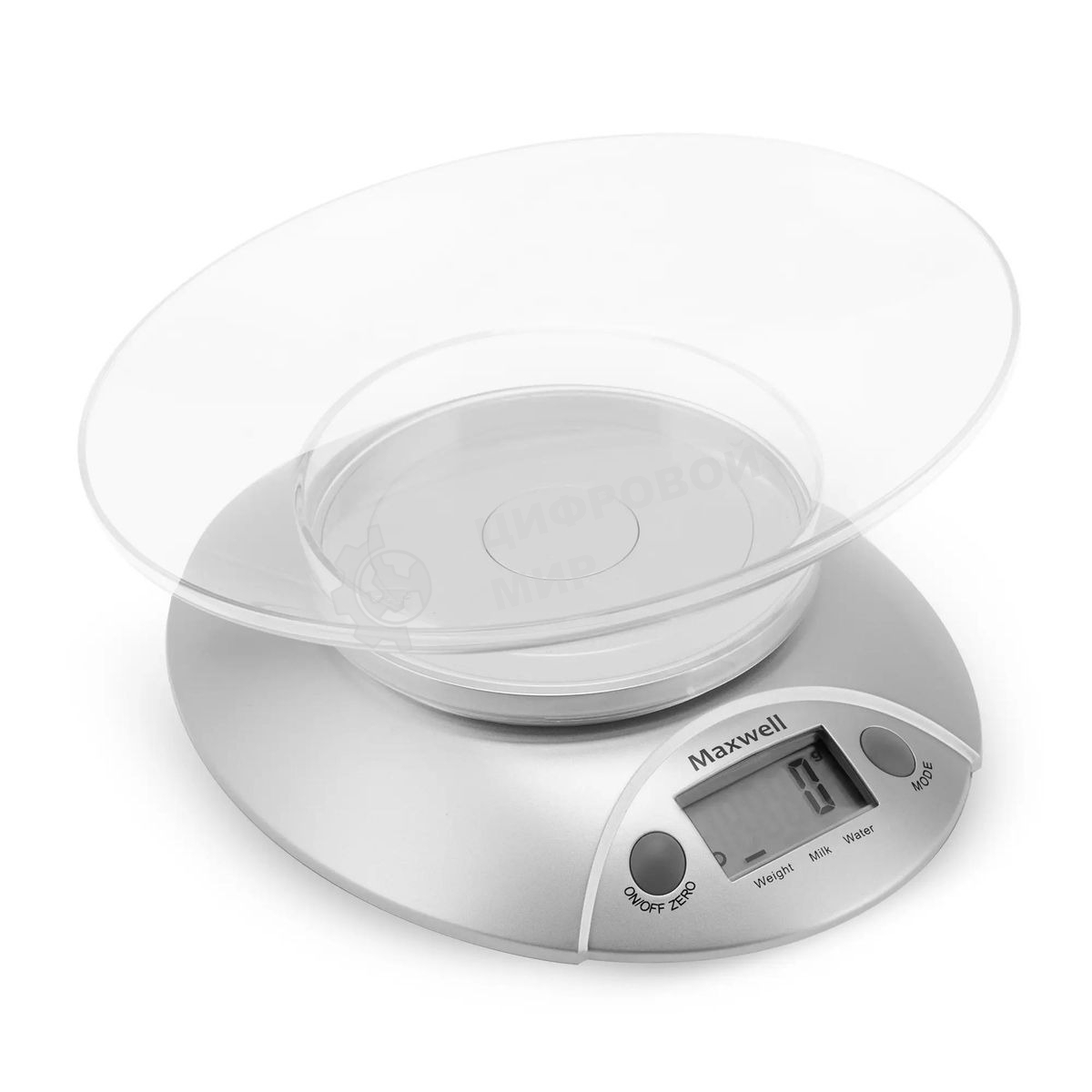 Весы кухонные Maxwell MW-1451-SR, серебристый