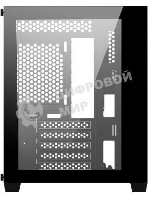 Компьютерный корпус Bloody BD-CC108 черный без БП mATX 9x120мм 2xUSB 3.0 audio bott PSU