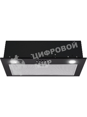 Вытяжка встраиваемая Maunfeld Crosby Singl 60 черный, 60 см, 850 куб. м/ч, 48 дБ