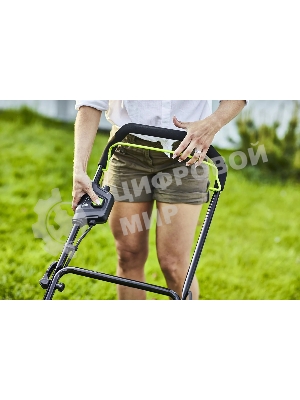 Газонокосилка аккумуляторная (2512607) GreenWorks G24X2LM41, 2*24V, 41 см, без АКБ и ЗУ