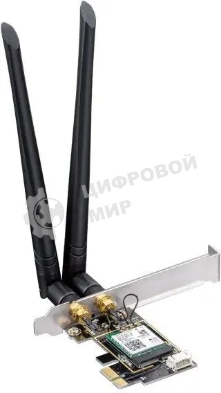Сетевой адаптер Wi-Fi + Bluetooth Cudy WE3000 AX3000 PCI Express (ант.внеш.съем) 2ант.