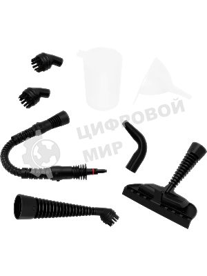 Пароочиститель ARESA AR-4901 белый, ручной, 1050 Вт, 35 г/мин, 450 мл