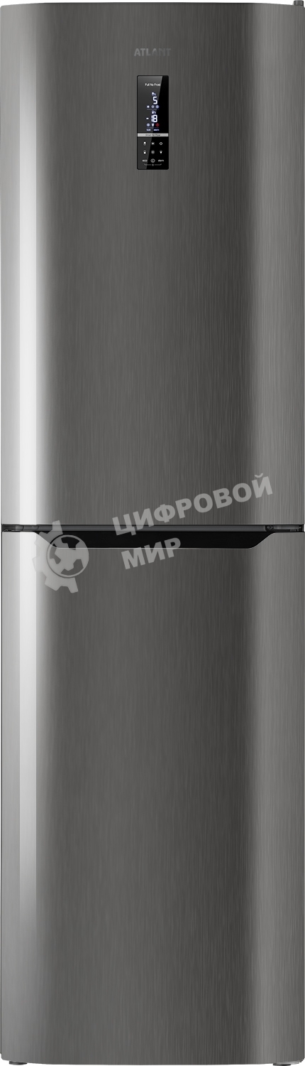 Холодильник Atlant ХМ-4625-179 ND антрацит двухкамерный 211/125л морозилка снизу, No Frost