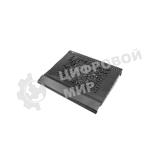 Подставка для ноутбука CROWN CMLC-1000 black&silver (до 15,6