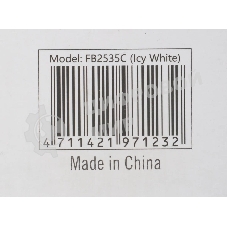 Комплект клавиатура+мышь A4Tech FStyler FB2535C беспроводной, USB + Bluetooth, 2000 DPI, белый