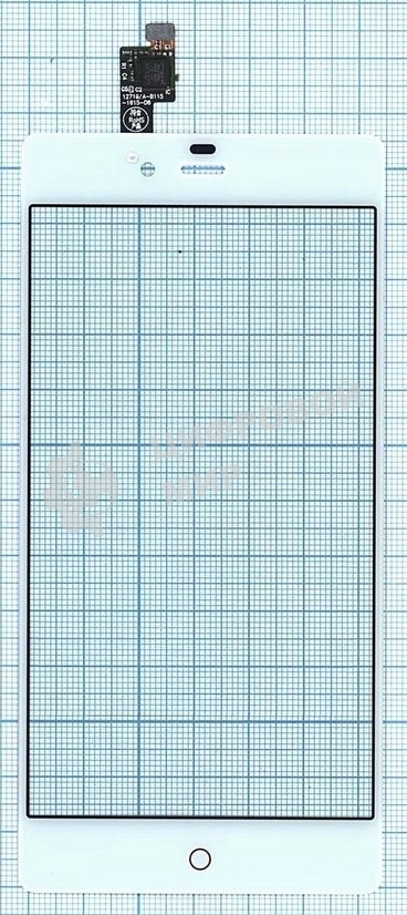 Сенсорное стекло (тачскрин) для ZTE Nubia Z9 Mini, белое